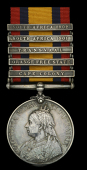 Queen’s South Africa 1899-1902, 5 clasps, Cape Colony, Orange Free State, Transvaal, South Africa 1901, South...