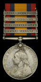 Queen’s South Africa 1899-1902, 4 clasps, Cape Colony, Orange Free State, Transvaal, South Africa 1901 (29 Tpr: J....