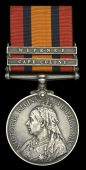 Queen’s South Africa 1899-1902, 2 clasps, Cape Colony, Wepener (Lieut. J. D. H. Bredin. Elliot Bdr. Scts.) a later...