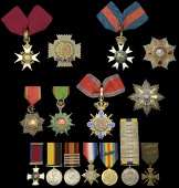 The important K.C.B., K.C.M.G., Sudan 1896 D.S.O. group of twelve awarded to Lieutenant-General Sir George F....