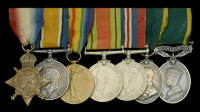 Seven: Sergeant J. E. Irlam, Royal Welsh Fusiliers, later Royal Pioneer Corps

1914 Star (5187 Pte. J. Irlam....