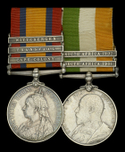Pair: Private A. Farlie, Royal West Kent Regiment

Queen’s South Africa 1899-1902, 3 clasps, Cape Colony,...