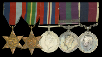 Five: Flying Officer G. G. Mallett, Royal Air Force, who was captured by the Japanese on 8 March 1942 and is...