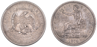 United States of America, Trade Dollar, 1878s, San Francisco (KM 108). Toned, good fine	 £100-£120