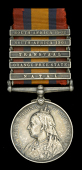 Queen’s South Africa 1899-1902, 5 clasps, Natal, Orange Free State, Transvaal, South Africa 1901, South Africa...