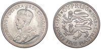Cyprus, George V, 45 Piastres, 1928 (Prid. 1; KM 19). Some light residue, otherwise good extremely fine	 £80-£100