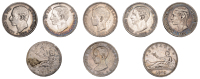 Spain, Provisional Government, 5 Pesetas, 1870snm (1818 error), Madrid (Cal. 4; KM 655); together with miscellaneous...