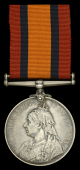 Queen’s South Africa 1899-1902, no clasp (2177 V. Cornet J. D. Du Toit. National Scouts) good very fine	 £140-£180