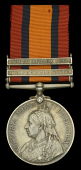 Queen’s South Africa 1899-1902, 2 clasps, Orange Free State, South Africa 1902 (187 Tpr. H. J. Reeves. O.R....