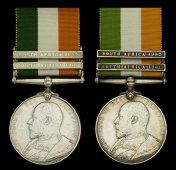 King’s South Africa 1901-02, 2 clasps, South Africa 1901, South Africa 1902 (2) (5613 Corpl: G. Unsworth. Rl:...