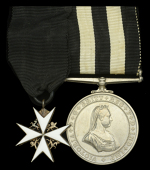 An unattributed Order of St. John pair awarded to a Canadian recipient

The Order of St. John of Jerusalem,...