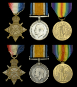 Three: Private I. Ware, Royal Welsh Fusiliers, later Labour Corps attached 2nd Divisional Employment...