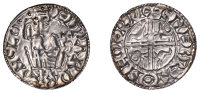 Edward the Confessor (1042-1066), Penny, Sovereign/Eagles type, York, Snæbjorn, snebrn on eofrpi, annulet in second...
