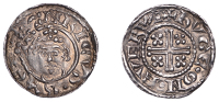 Henry II (1154-1189), Short Cross coinage, Penny, class Ia4/Ia3, York, Huge, hvge · on · everwi, double half moon...