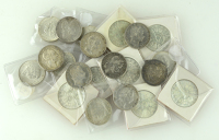 Austria, Franz Joseph, Florin, 1870a, Vienna (KM 2221); First Republic, 2 Schillings, 1928, Franz Schubert, Vienna...