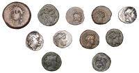 Seleukid Kings of Syria, Demetrios I Soter, Drachm, Antioch-on-the-Orontes, yr 159 [154-3], diademed head right,...