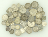 Miscellaneous, Miscellaneous World coins in silver (56), various types [56]. Varied state	 £150-£200