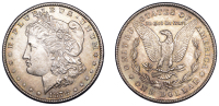 United States of America, Dollar, 1878s, San Francisco (KM 110). Attractively toned with a golden hue, good...