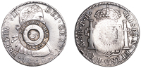 Scotland, Barrhead (Renfrewshire), Levern Mill, a MEXICO, Ferdinand VII, 8 Reales, 1809th, Mexico City, obv....