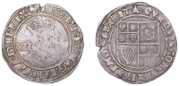 James I (1603-1625), Second coinage, Shilling, fifth bust, mm. bell (over key), reads hi, 5.82g/3h (Oddie and...