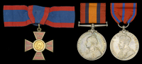 A scarce Boer War and Great War Royal Red Cross group of three awarded to Nursing Sister Maud Goodhue, Matron of the...