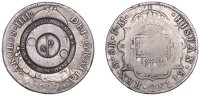 Scotland, CATRINE (Ayrshire), Catrine Cotton Works, a MEXICO, Charles IIII, 8 Reales, 1799fm, Mexico City, obv....