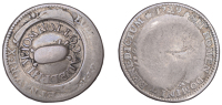 Scotland, Deanston (Perthshire), Adelphi Cotton Works, a France, Louis XV, Half-Écu aux rameaux d’olivier, 1729l,...