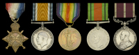 Five: Sergeant L. C. Humphreys, Royal Welsh Fusiliers, later Home Guard

1914-15 Star (20219 L.Cpl. L. C....