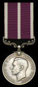 Army Meritorious Service Medal, G.VI.R., 3rd issue (1038642 Sjt. H. A. Prior. R.A.) extremely fine	 £80-£100