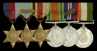 Six: Wing Commander E. Ryan, Royal Air Force Volunteer Reserve, who witnessed active service in Africa and North...