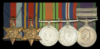 Five: Corporal W. Rogers, Army Catering Corps

1939-45 Star; Burma Star; Defence and War Medals 1939-45; General...