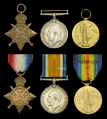Three: Staff Sergeant W. Roberts, Army Service Corps
1914 Star (S/13323 Cpl. W. Roberts. A.S.C.); British War and...