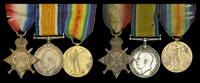 Three: Bombardier W. MacDonald, Royal Field Artillery
1914-15 Star (869. A-Bmbr. W. MacDonald. R.F.A.); British War...