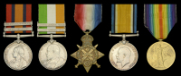 Five: Private N. McCann, Cheshire Regiment, later Royal Welsh Fusiliers

Queen’s South Africa 1899-1902, 2...