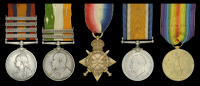 Five: Acting Sergeant J. Minshull, Royal Welsh Fusiliers, later Cheshire Regiment

Queen’s South Africa...