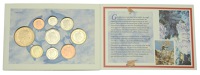 Gibraltar, Elizabeth II, Currency Set, 2001, comprising Five Pounds to Penny (KM 773-8, 869, 953, 970) [9]. As...