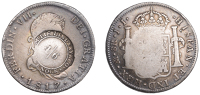 Scotland, Greenock (Renfrewshire), McFie Lindsay & Co., a MEXICO, Fredinand VII, 8 Reales, 1817jj, Mexico City, obv....