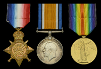 Three: Lieutenant A. J. Graham, Cameronians, who was killed in action during the Battle of Passchendaele on 26...