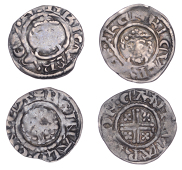 Richard I, Penny, class IVa, Canterbury, Ulard, vlard . on . cant, 1.24g/12h (N 968/1; S 1348a); together with...