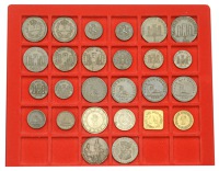 Gibraltar, TOKEN ISSUES, Richard Cattons, 2 Quartos, 1813 (2), Quarto, 1813 (2) (Prid. 12, 13); Robert Keeling, 2...