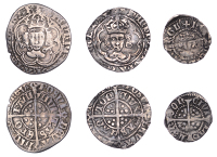 Henry VI, Annulet issue, Halfpenny, London, mm. cross II, annulet in second and third quarters, 0.50g/12h (N 1434; S...