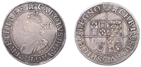 Charles I (1625-1649), Tower mint, Shilling, Gp B [type 1a], second bust, mm. castle, reads br fr and hi, 5.75g/9h...