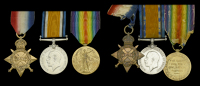 Three: Private E. R. Williams, South Wales Borderers
1914-15 Star (2569 Pte. E. R. Williams. S. Wales Bord:);...