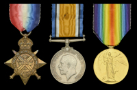 Three: Driver L. Thompson, Royal Engineers

1914 Star (678 Dvr: L. Thompson. R.E.); British War and Victory Medals...