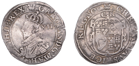 Charles I (1625-1649), Tower mint, Shilling, Gp C [type 2a], third bust, mm. feathers, bust in plain armour, reads...