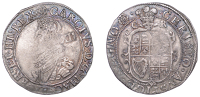 Charles I (1625-1649), Tower mint, Shilling, Gp C [type 2b], third bust, mm. rose, bust in plain armour, reads mag...