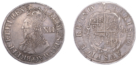 Charles I (1625-1649), Tower mint, Shilling, Gp D [type 3.1], fourth bust, mm. harp, large bust, arches of crown...