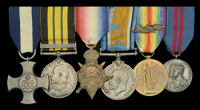The Great War ‘Tigris Flotilla’ D.S.C. group of six awarded to Engineer Commander Thomas Kerr, the Royal Indian...