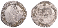 Charles I (1625-1649), Tower mint, Shilling, Gp F [North Gp E, type 4.2], fifth bust, mm. triangle (over anchor...