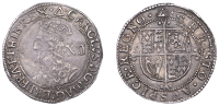 Charles I (1625-1649), Tower mint, Shilling, Gp G/Briot’s Second Hammered issue mule [North Gp F, type 4.4], sixth...